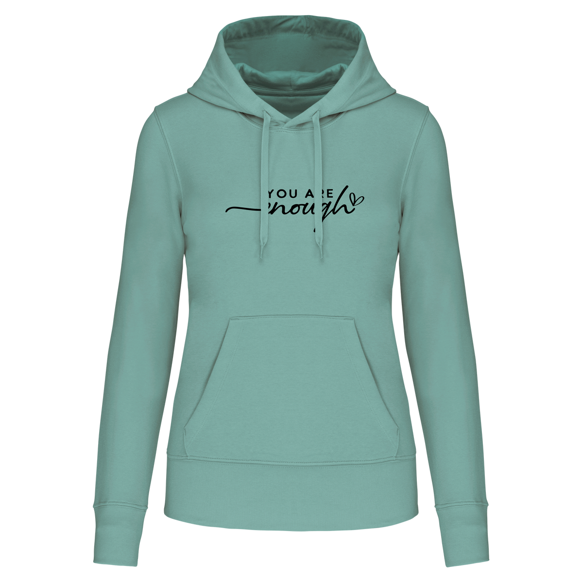 S1110 SUDADERA CAPUCHA YOU ARE ENOUGHT - DF CREACION
