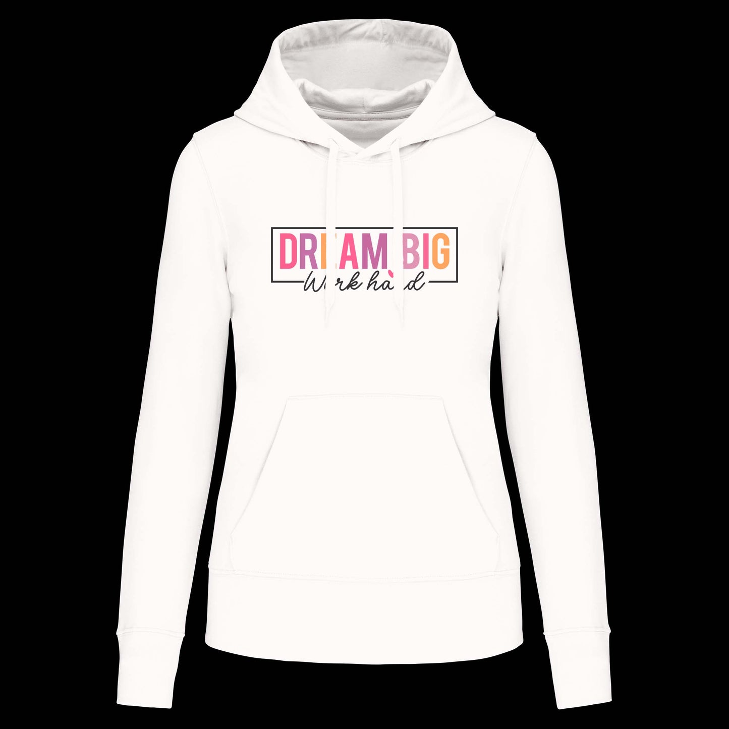 S1104 SUDADERA CAPUCHA DREAM BIG