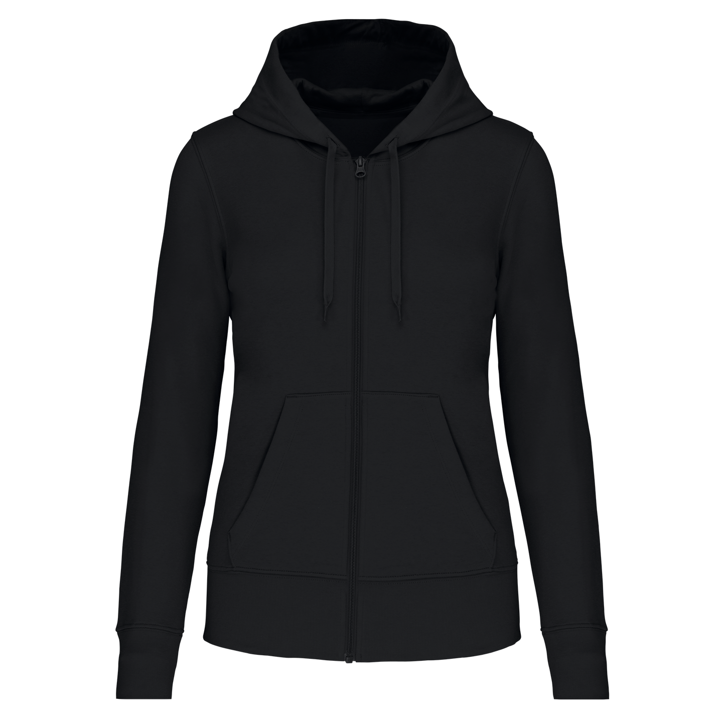 K4031 SUDADERA CON CAPUCHA Y CREMALLERA