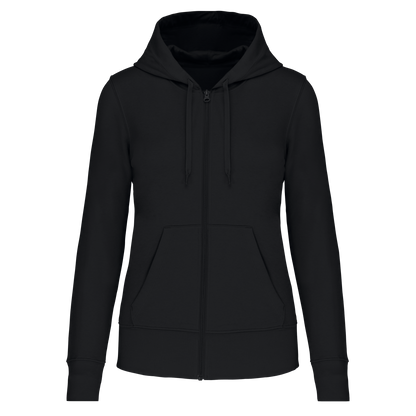 K4031 SUDADERA CON CAPUCHA Y CREMALLERA