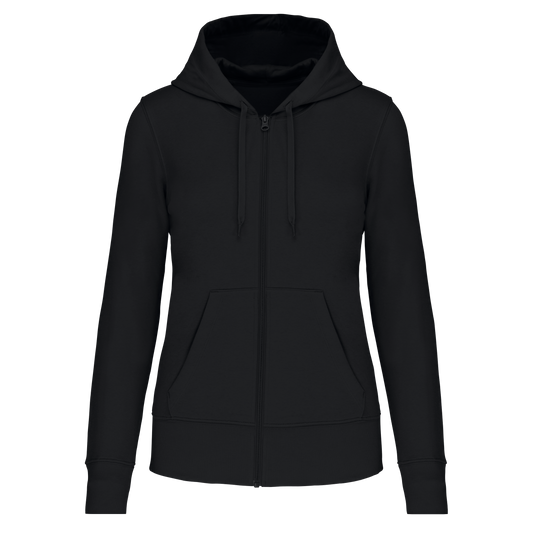 K4031 SUDADERA CON CAPUCHA Y CREMALLERA