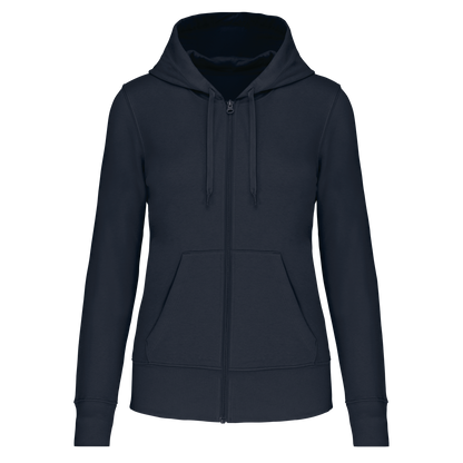 K4031 SUDADERA CON CAPUCHA Y CREMALLERA