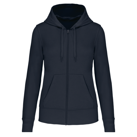 K4031 SUDADERA CON CAPUCHA Y CREMALLERA