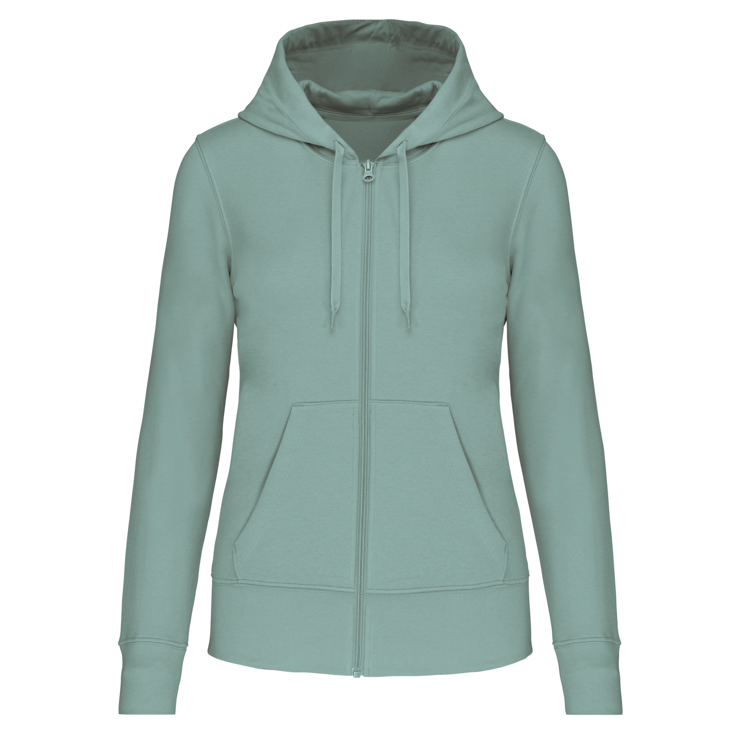 K4031 SUDADERA CON CAPUCHA Y CREMALLERA