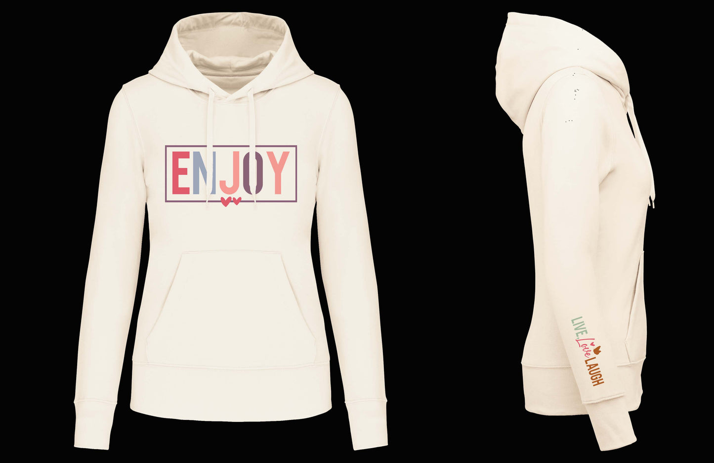 S1102 SUDADERA CAPUCHA ENJOY