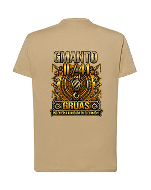 P3033 CAMISETA ALGODON EQUIPO GRUA GMANTO II/41