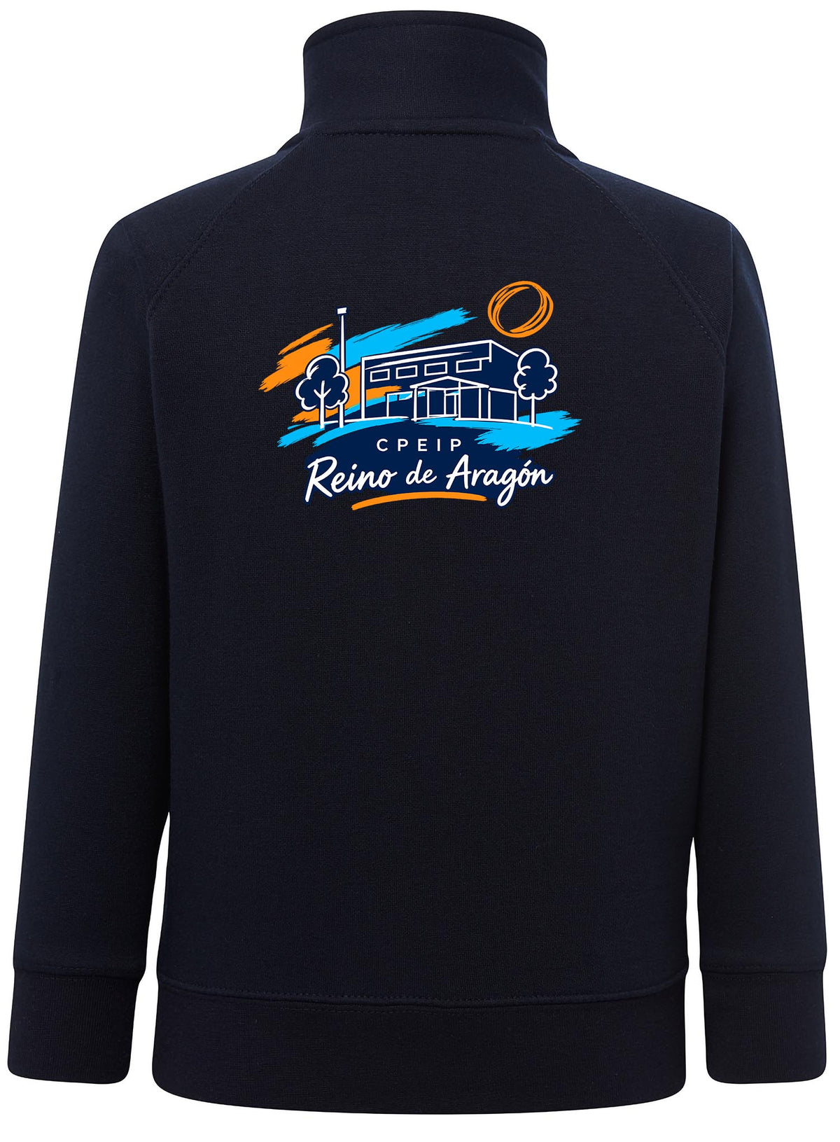 SUDADERA KID FULL ZIP REINO DE ARAGON