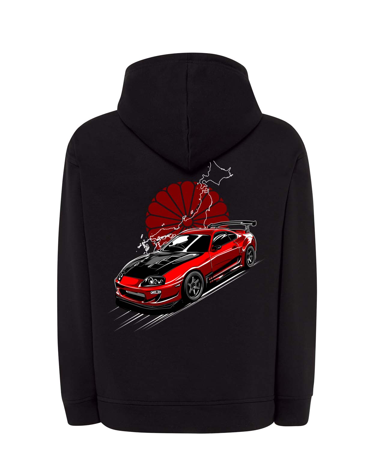 JD3004 SUDADERA OVERSIZE DE 320GR RED BLOOM