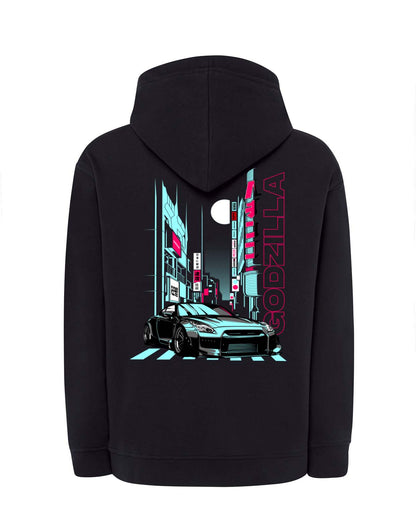 JD3005 SUDADERA OVERSIZE DE 320GR GODZILLA