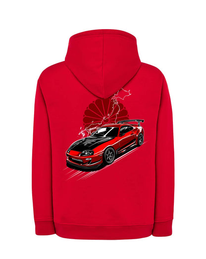 JD3004 SUDADERA OVERSIZE DE 320GR RED BLOOM