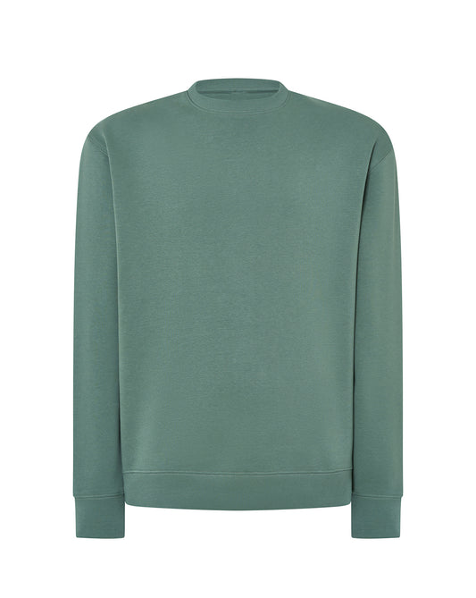 8030 SUDADERA  UNISEX CUELLO REDONDO ADULTO - DF CREACION