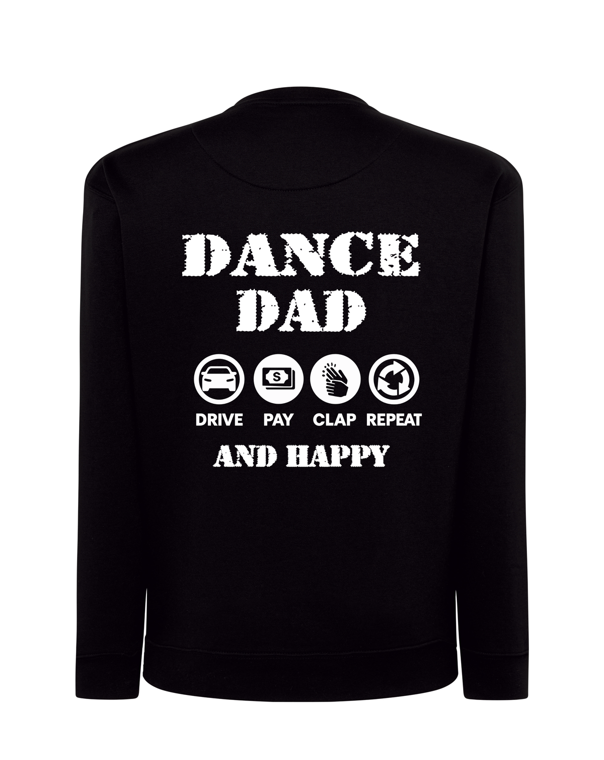 P2008 SUDADERA DANCE DAD EDITION AND HAPPY - DF CREACION