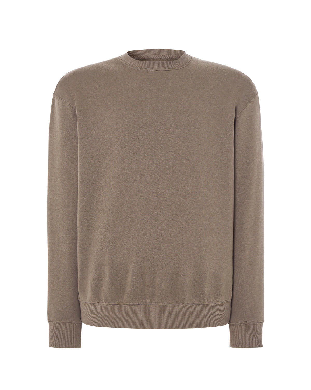 Sudadera cuello redondo 8030 - Brown Dark - delantera