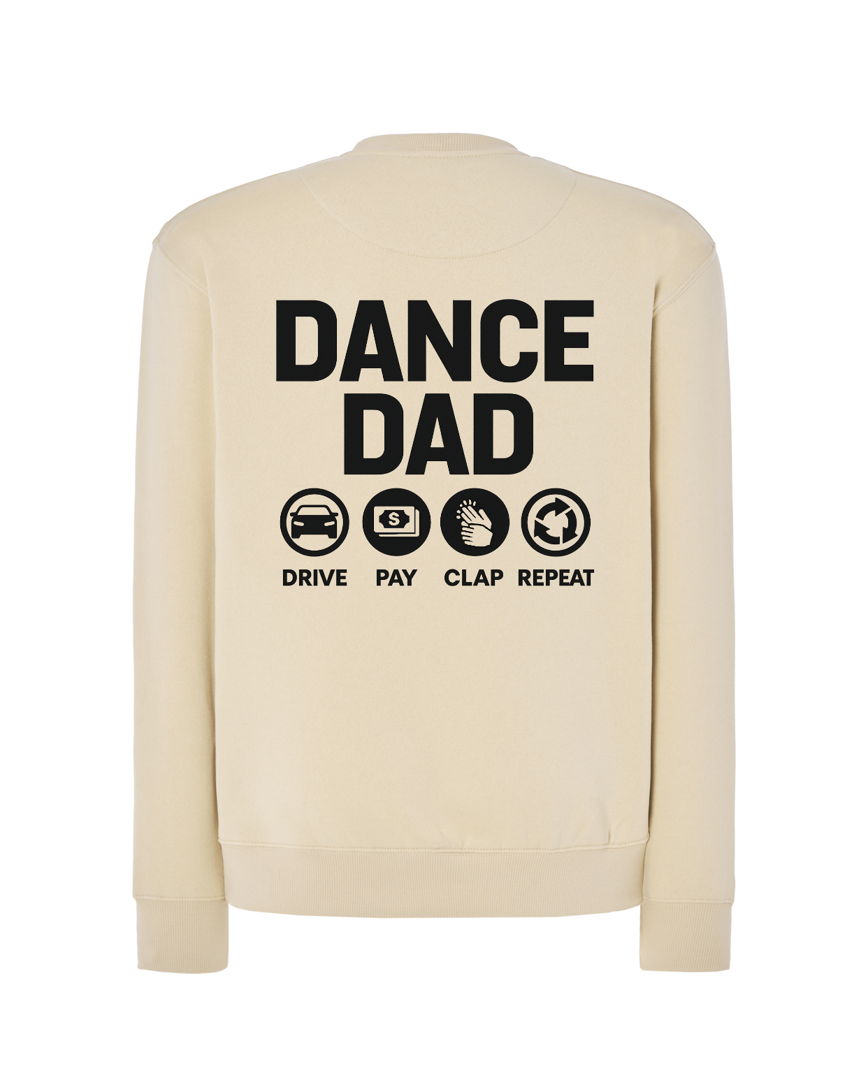 P2009 SUDADERA DANCE DAD EDITION AND HAPPY