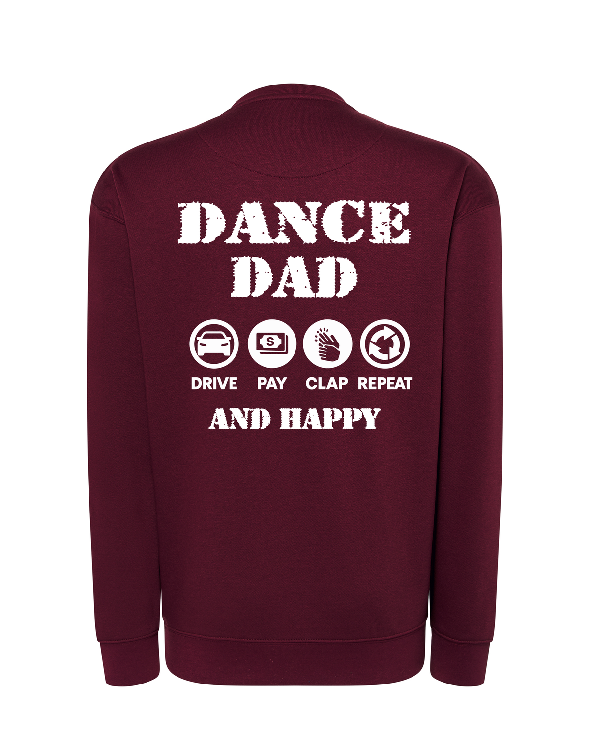 P2008 SUDADERA DANCE DAD EDITION AND HAPPY - DF CREACION