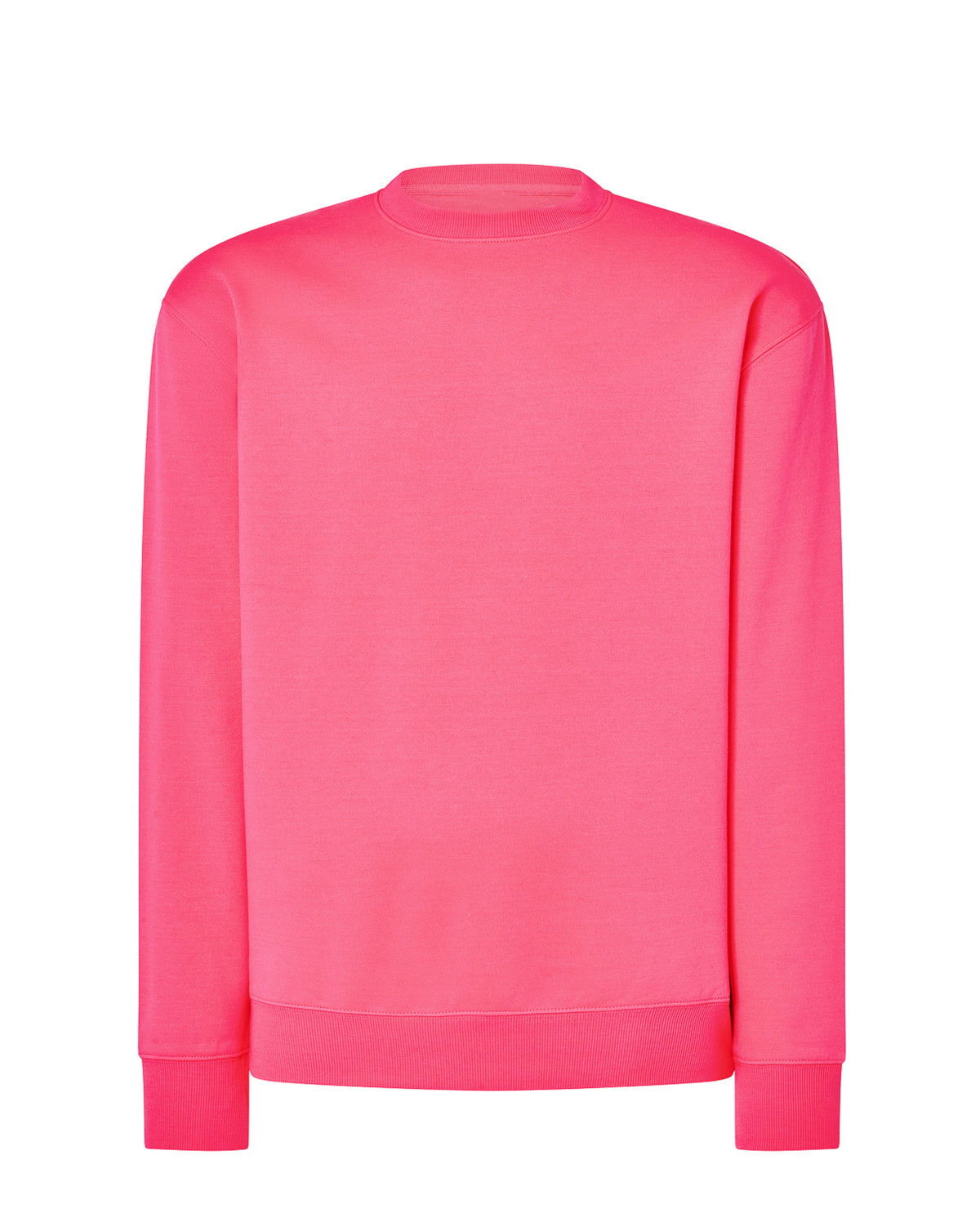 Sudadera cuello redondo 8030 - Fucsia Fluor - delantera