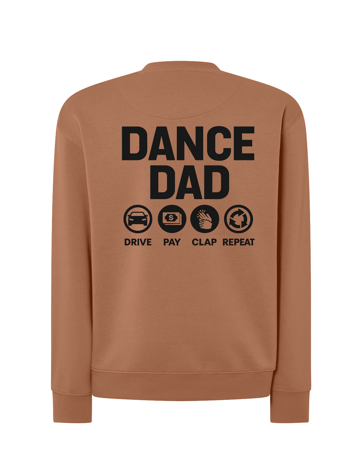 P2009 SUDADERA DANCE DAD EDITION AND HAPPY - DF CREACION