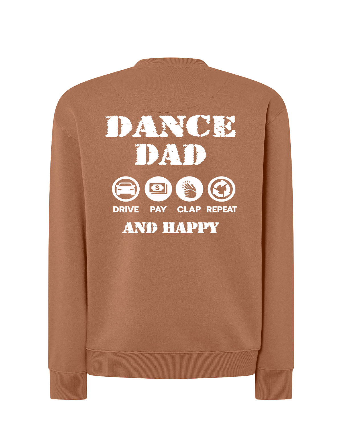 P2008 SUDADERA DANCE DAD EDITION AND HAPPY - DF CREACION