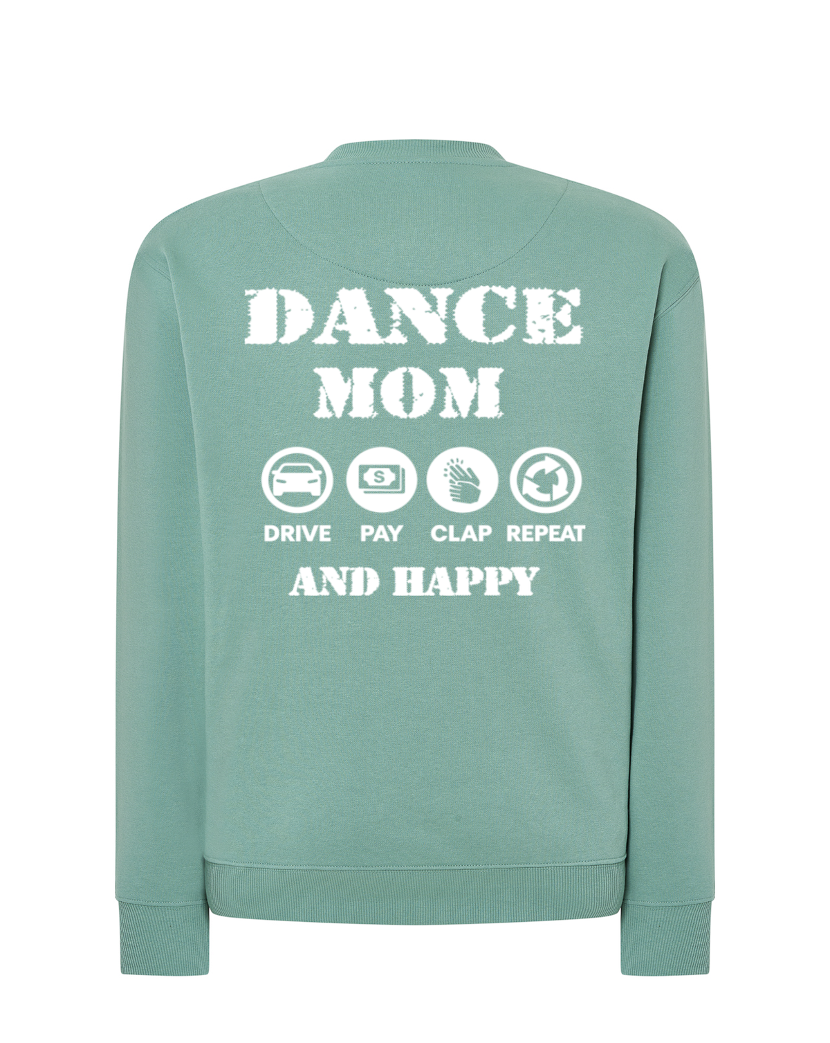 P2011 SUDADERA DANCE MOM EDITION AND HAPPY - DF CREACION