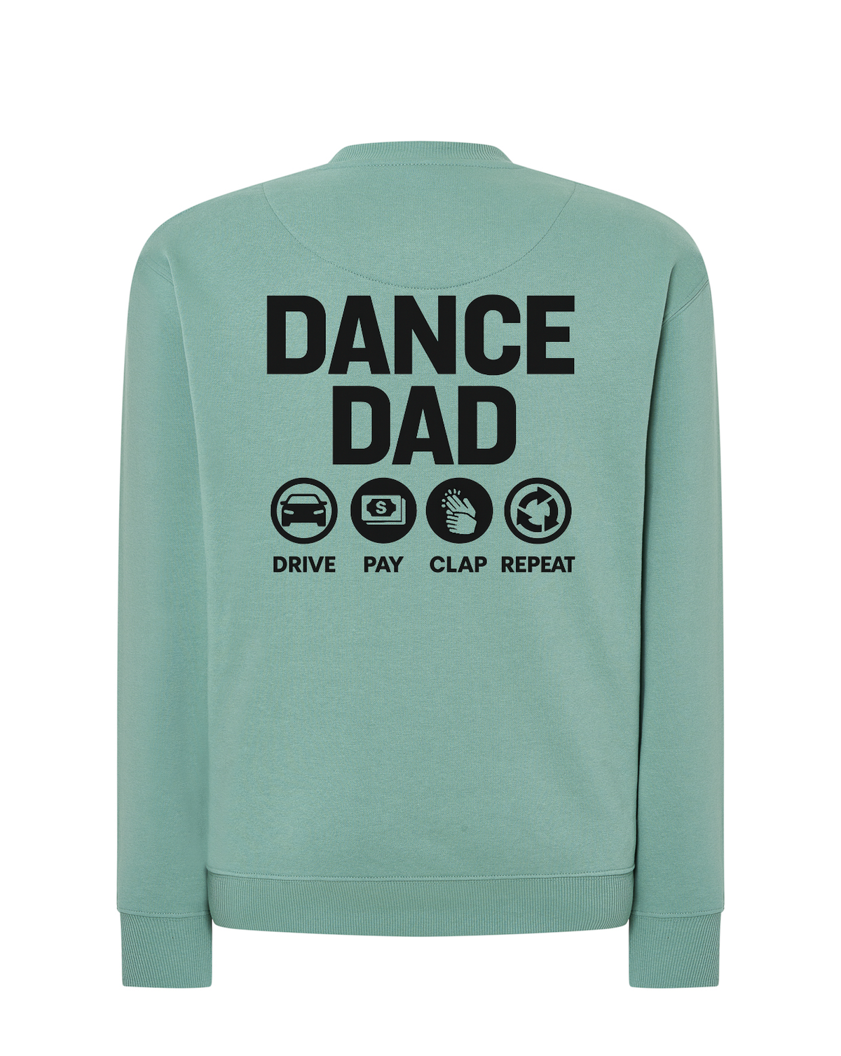 P2009 SUDADERA DANCE DAD EDITION AND HAPPY - DF CREACION