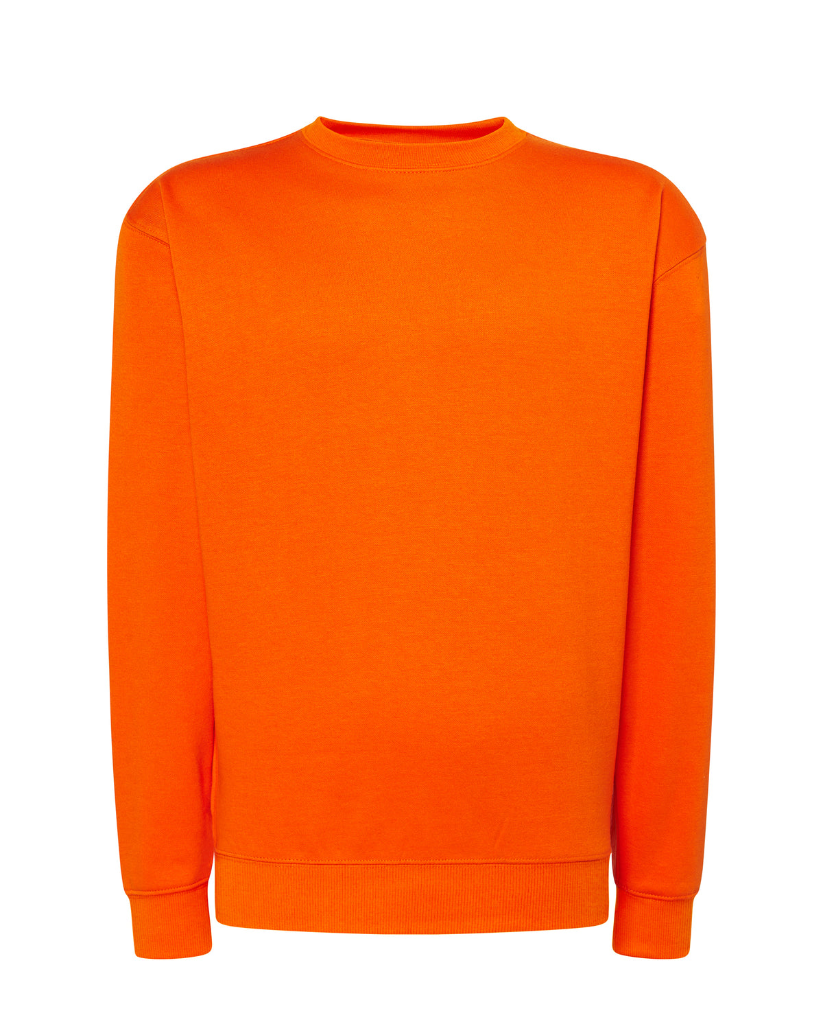 Sudadera cuello redondo 8030 - Orange Fluor - delantera