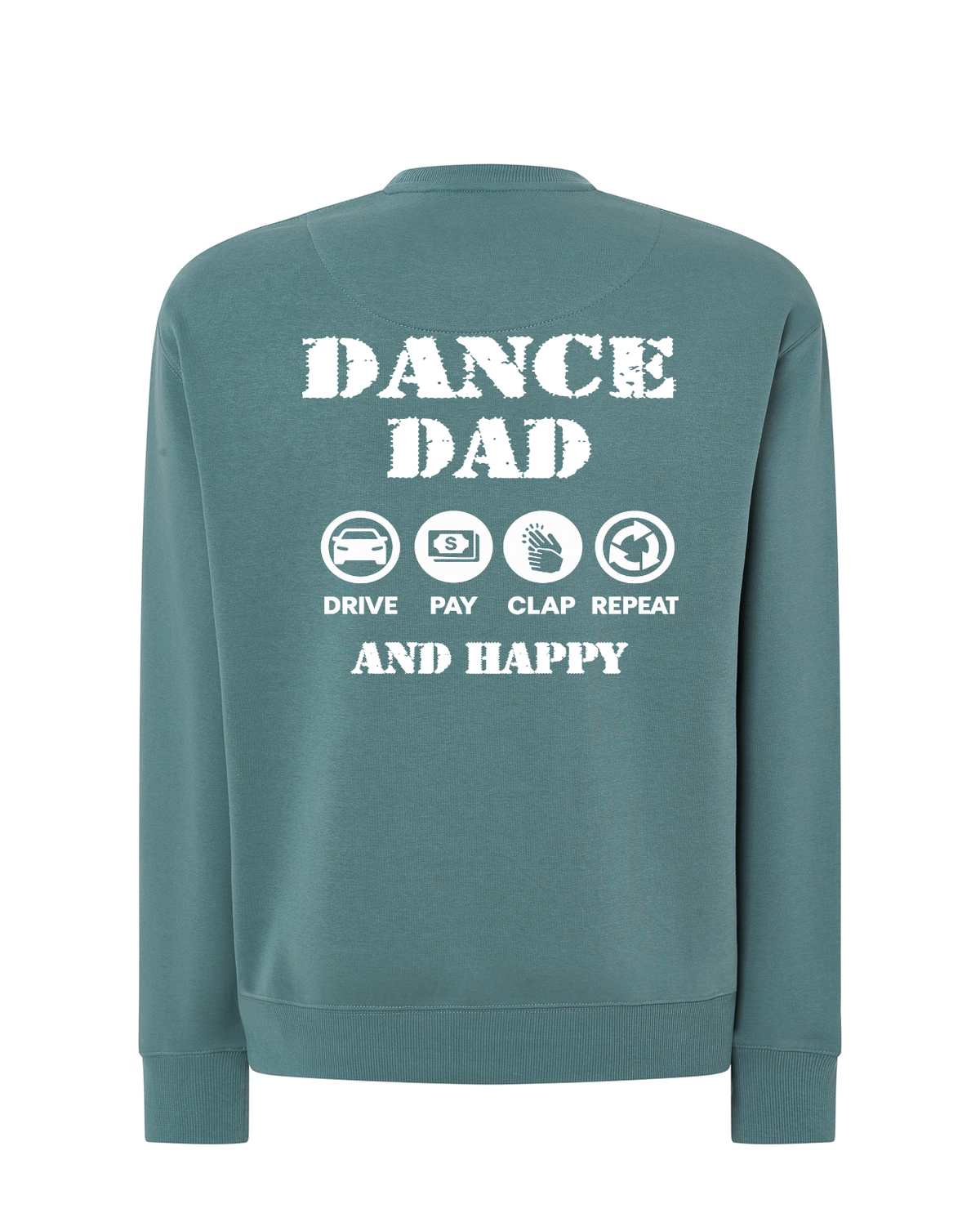 P2008 SUDADERA DANCE DAD EDITION AND HAPPY - DF CREACION