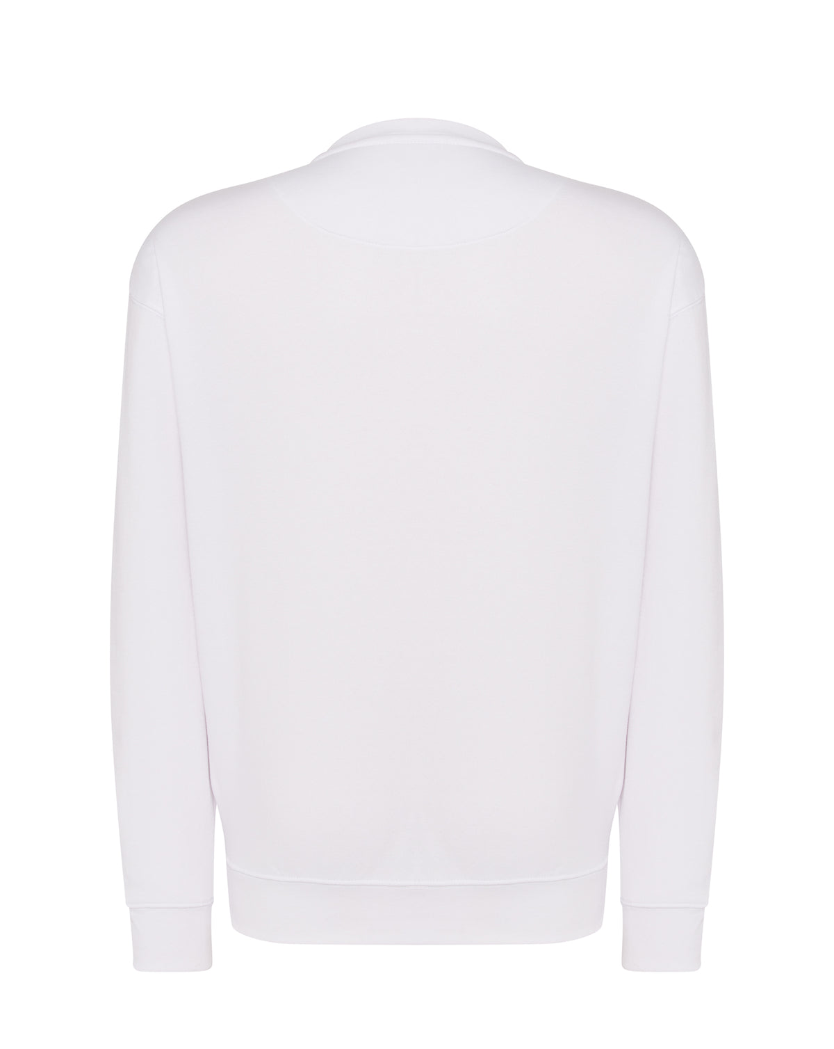 Sudadera cuello redondo 8030 - Blanco - trasera
