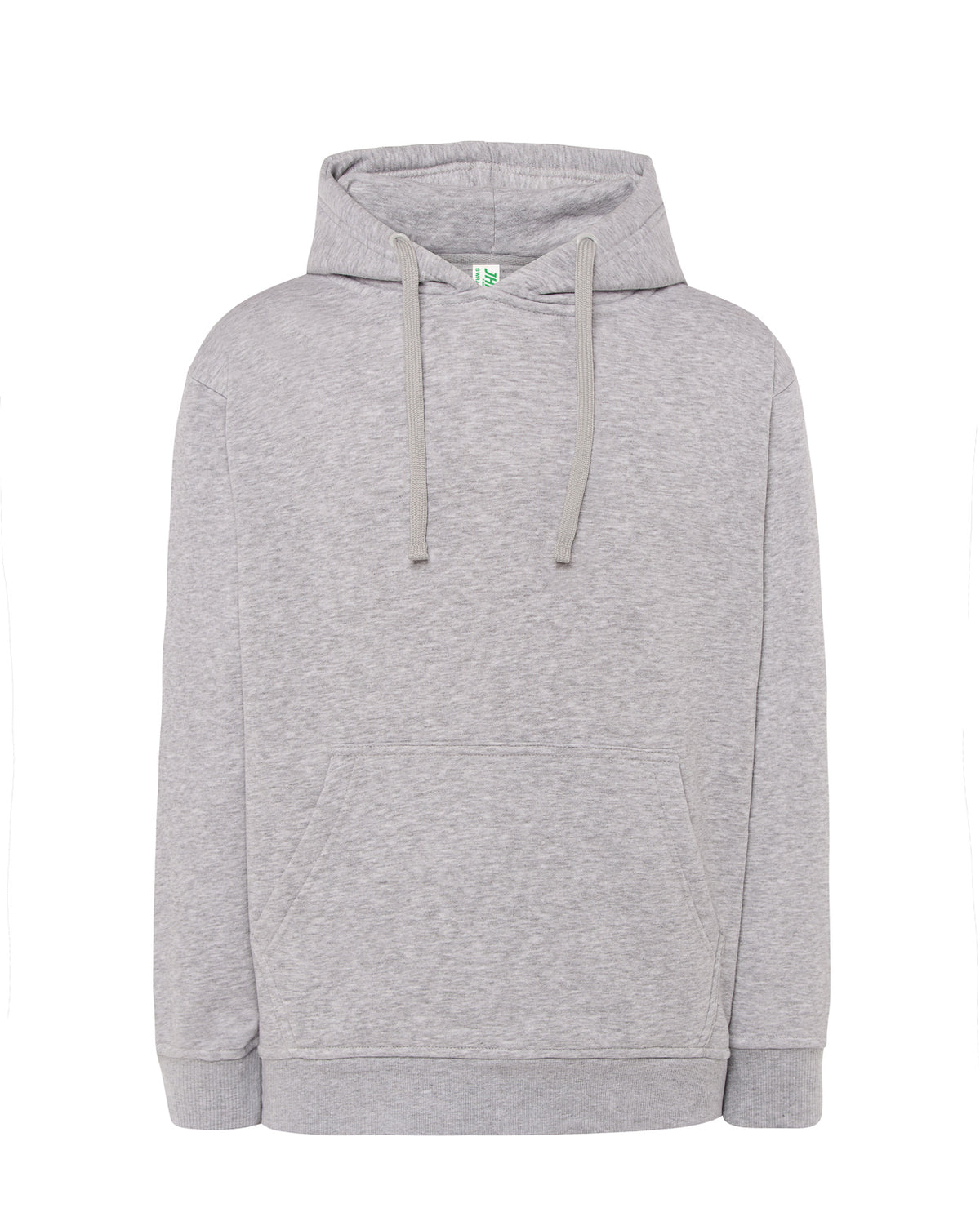 Sudadera capucha 8027 - Gris jaspeado claro - delantera