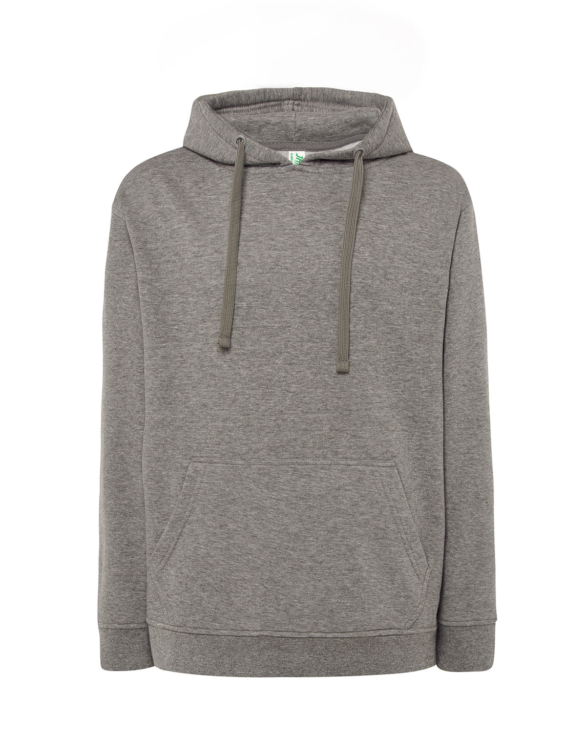 Sudadera capucha 8027 - Gris jaspeado - delantera
