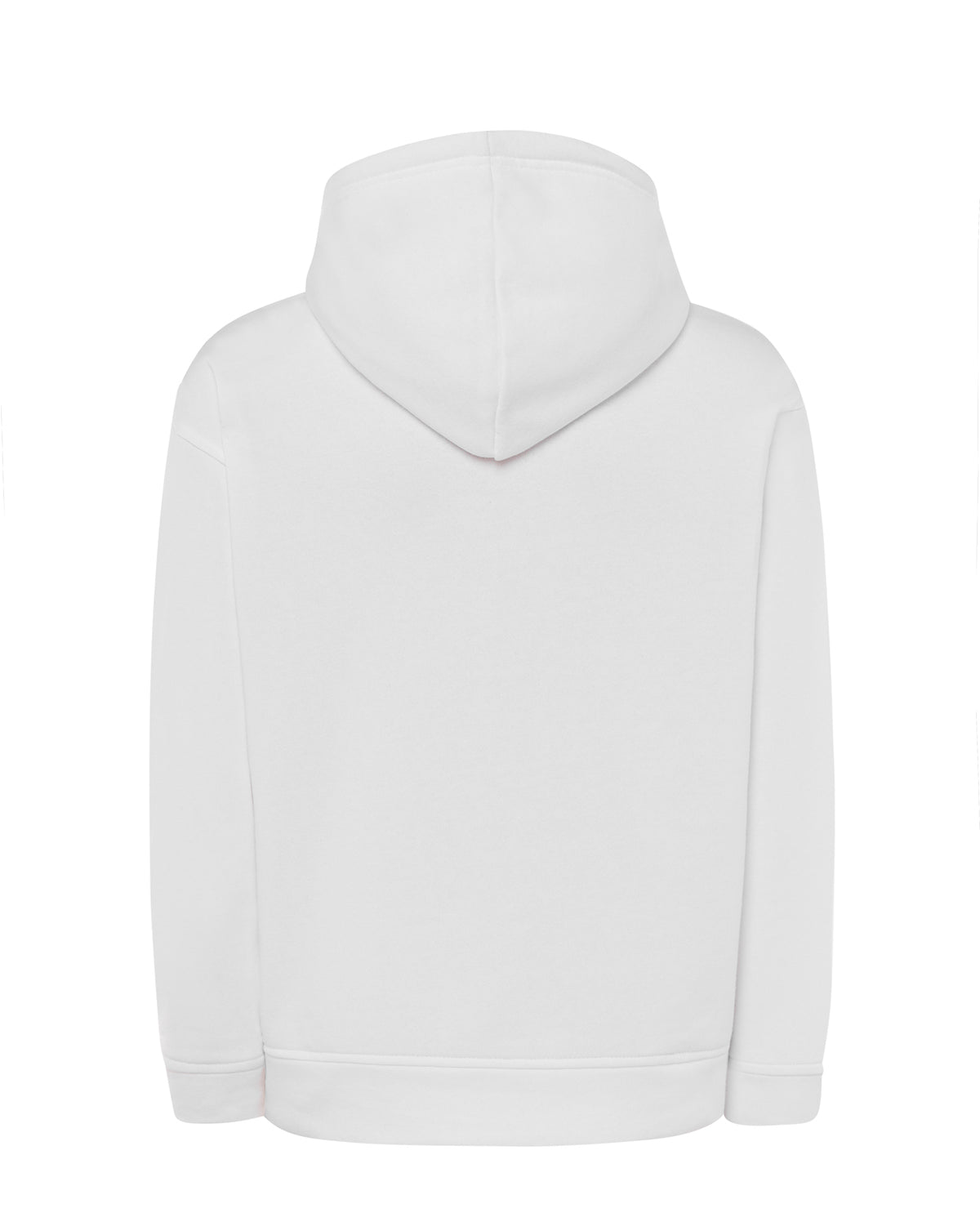 Sudadera capucha 8027 - Blanco - trasera