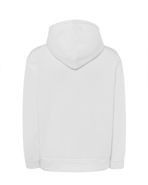 Sudadera capucha 8027 - Blanco - trasera