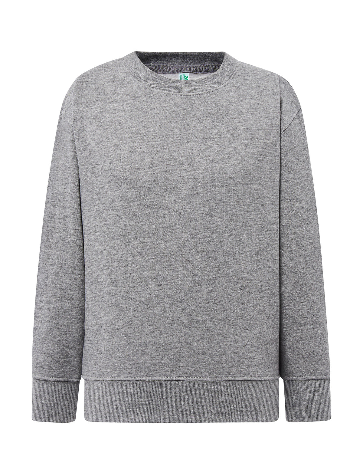 Sudadera niño 8031 - Gris jaspeado - delantera