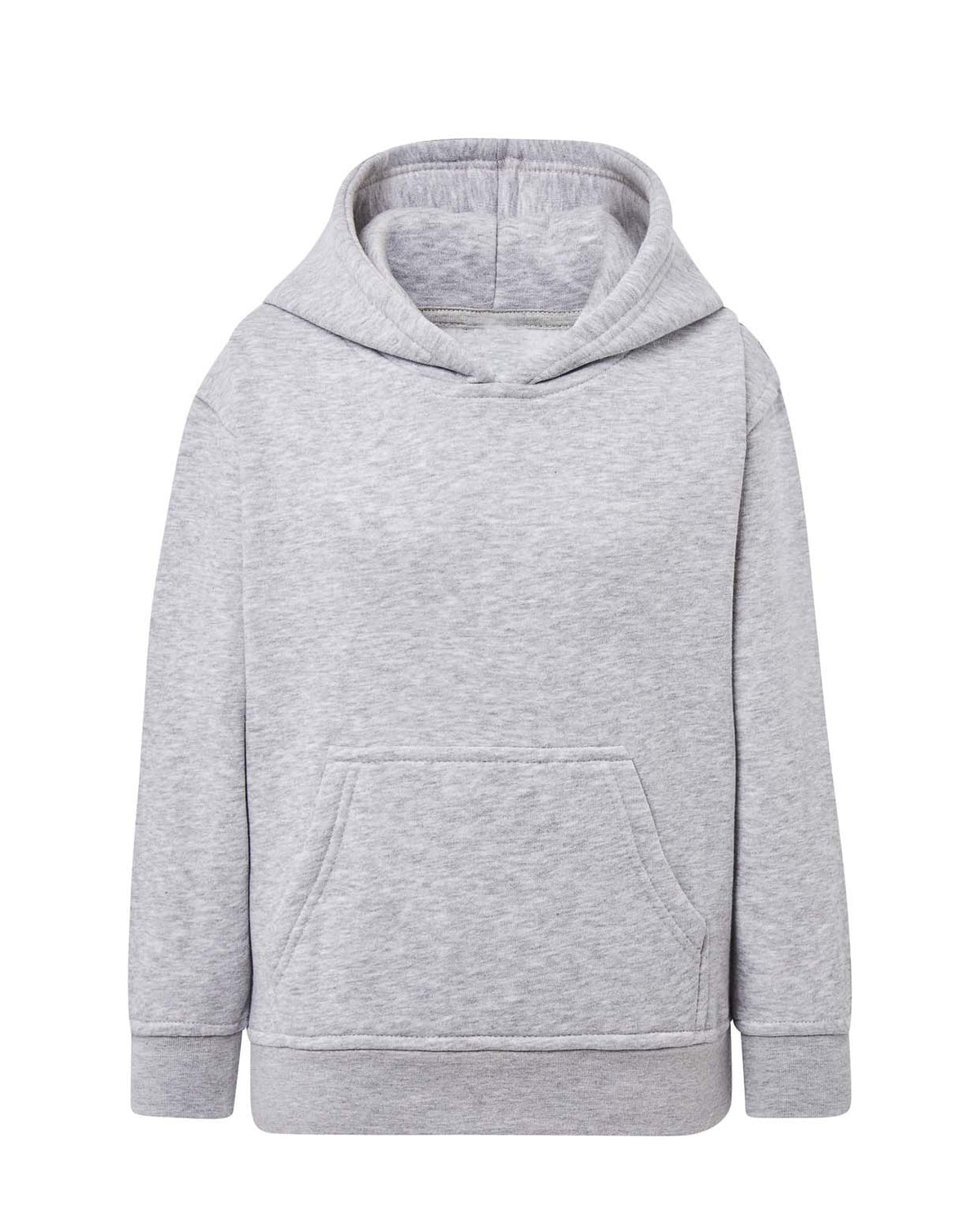 Sudadera niño 8028 - Gris jaspeado claro - delantera