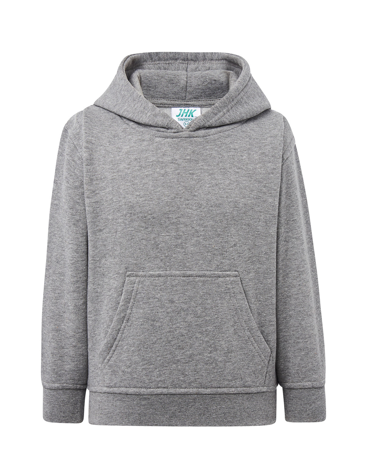 Sudadera niño 8028 - Gris jaspeado - delantera