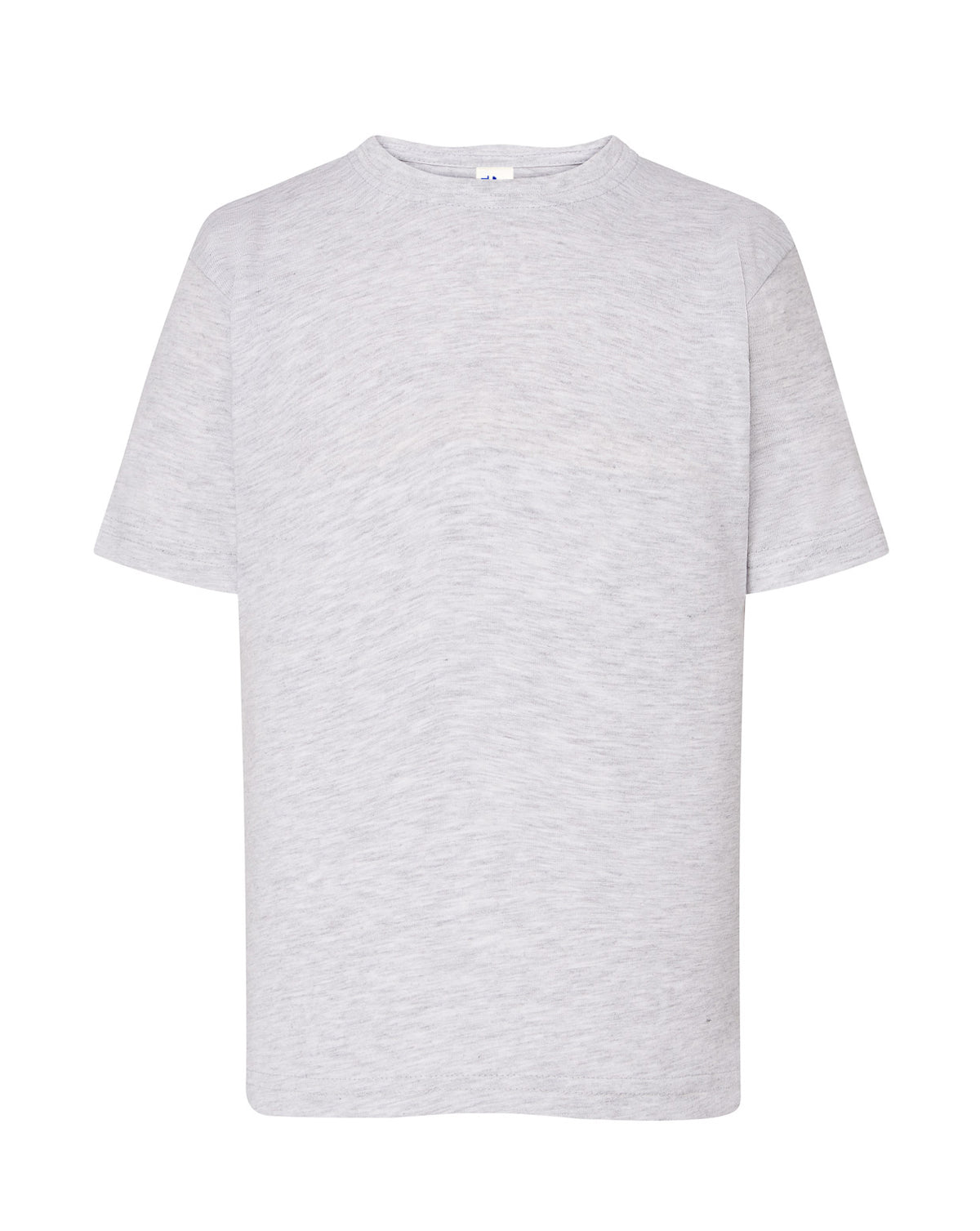 Camiseta niño 8007 - Gris jaspeado claro - delantera