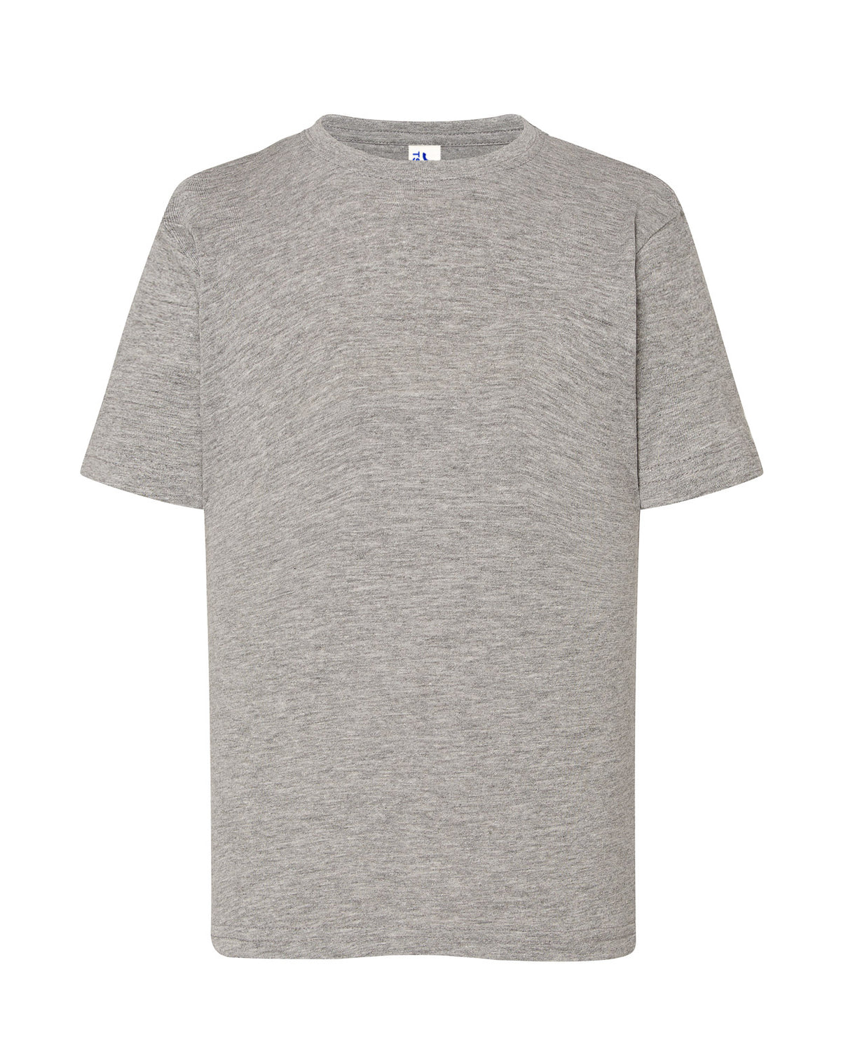 Camiseta niño 8007 - Gris jaspeado - delantera