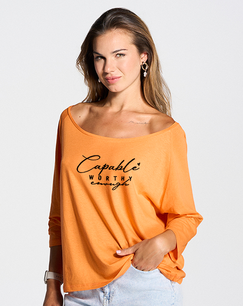 1001 CAMISETA CROP 3/4 MANGA - DF CREACION