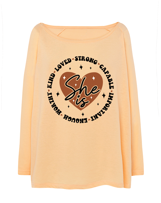 1005 CAMISETA CROP 3/4 MANGA - DF CREACION