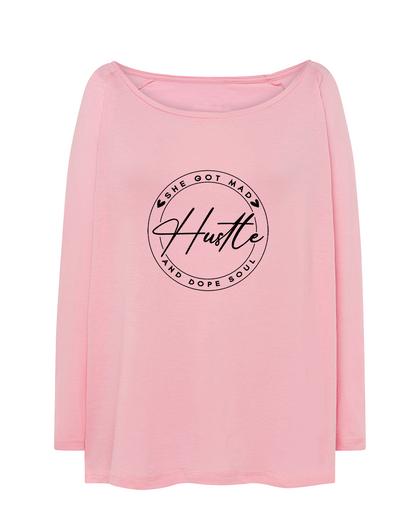 1003 CAMISETA CROP 3/4 MANGA - DF CREACION