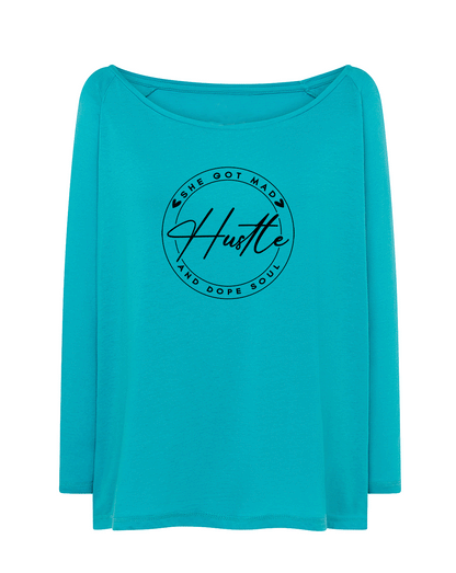1003 CAMISETA CROP 3/4 MANGA - DF CREACION