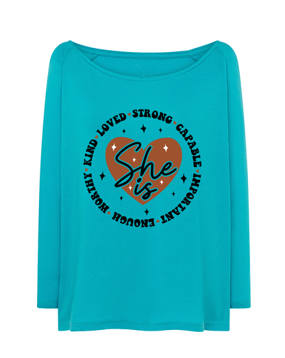 1005 CAMISETA CROP 3/4 MANGA - DF CREACION