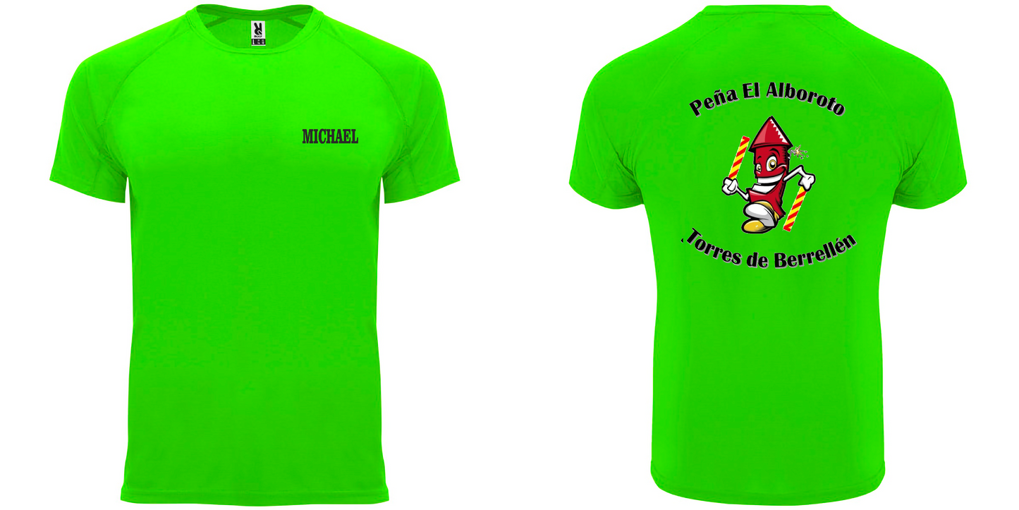 R1000 CAMISETA TECNICA EL ALBOROTO - DF CREACION