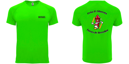 R1000 CAMISETA TECNICA EL ALBOROTO - DF CREACION