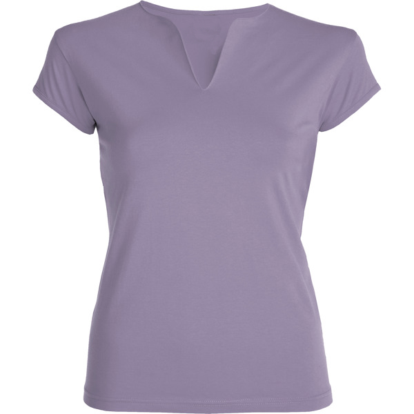 8018 CAMISETA CUELLO ABIERTO EN V ENTALLADA - DF CREACION