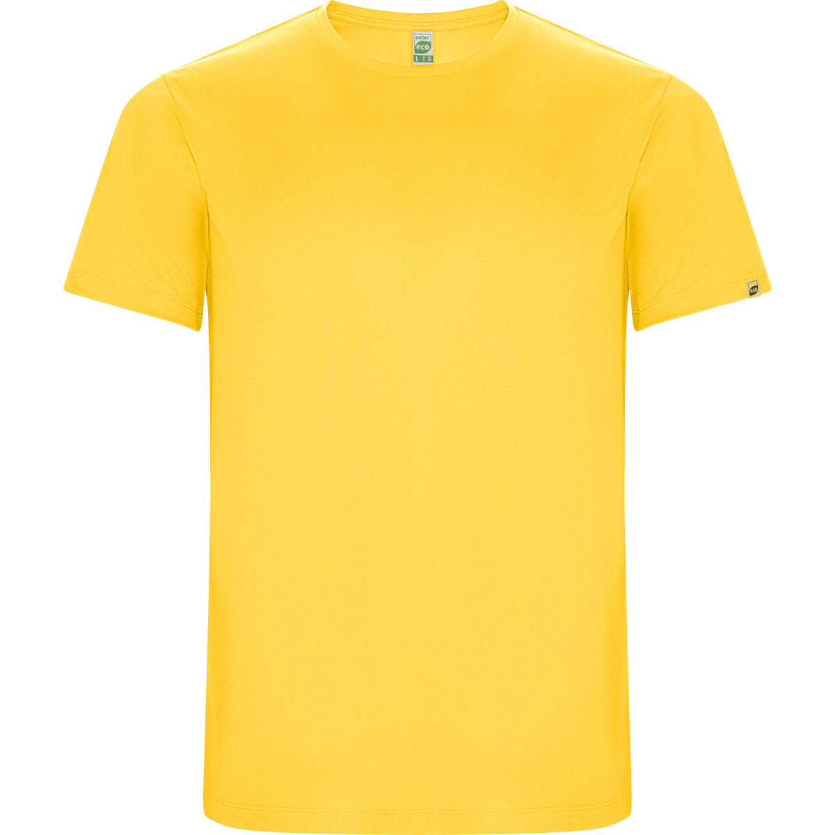 Camiseta técnica 8014 Imola - Amarillo - delantera