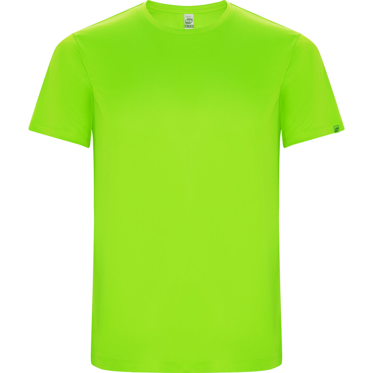 Camiseta técnica 8014 Imola - Verde flúor - delantera