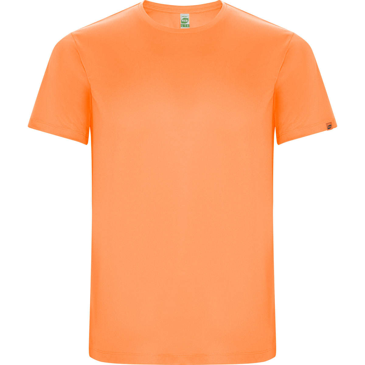 Camiseta técnica 8014 Imola - Naranja flúor - delantera