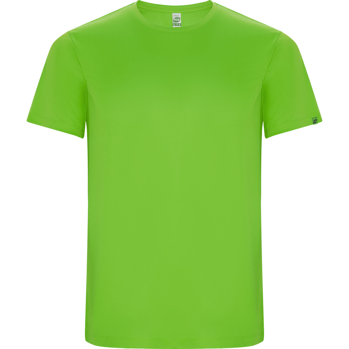 Camiseta técnica 8014 Imola - Verde lima - delantera