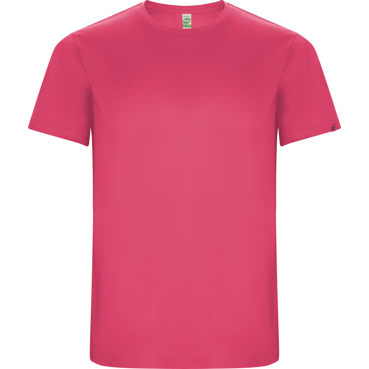 Camiseta técnica 8014 Imola - Rosa flúor - delantera