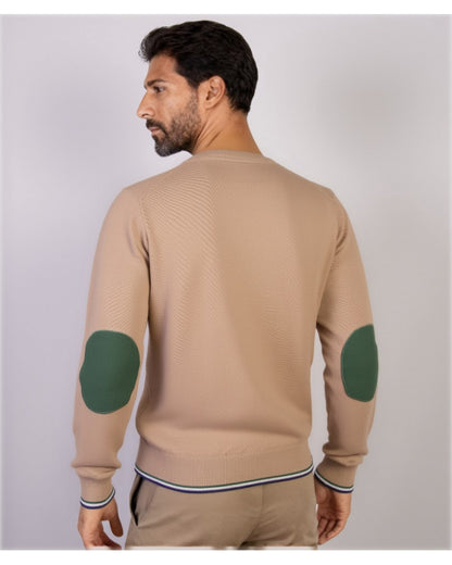 Suéter La Vespita 51048 – Elegancia clásica con cuello redondo y confort premium